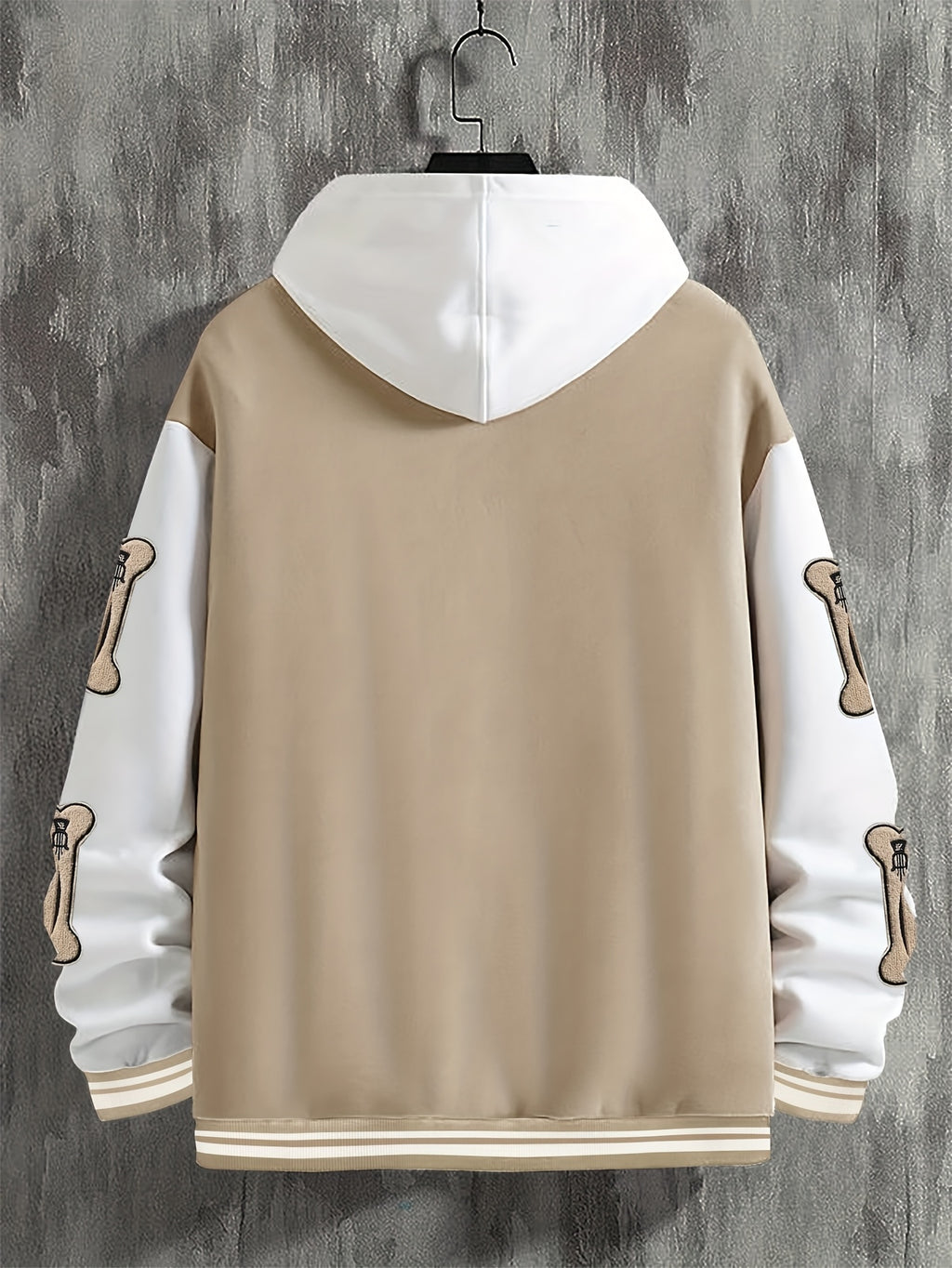 Men's Letter B Casual Street Multi-Pattern Jacket