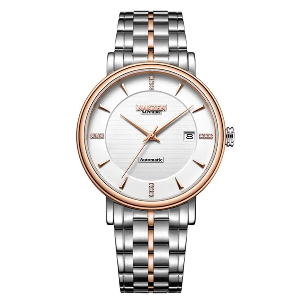 NAKZEN Men Business Wristwatch Brand Luxury Diamond