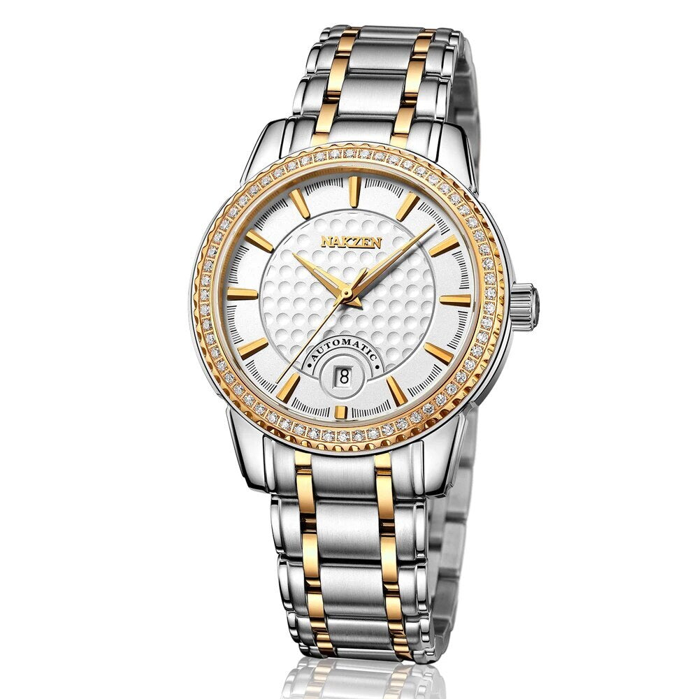 NAKZEN Diamond Automatic Watch
