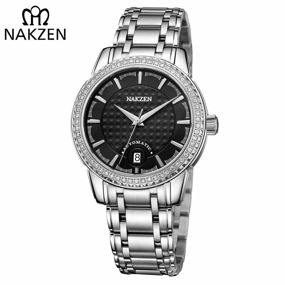 NAKZEN Diamond Automatic Watch