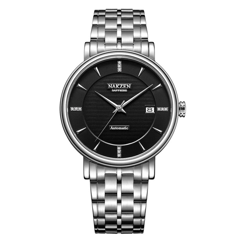 NAKZEN Men Business Wristwatch Brand Luxury Diamond