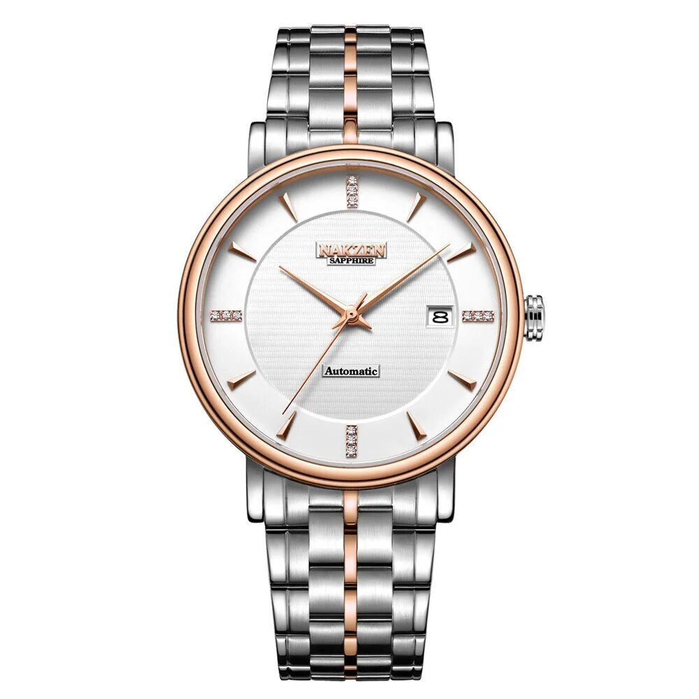 NAKZEN Men Business Wristwatch Brand Luxury Diamond