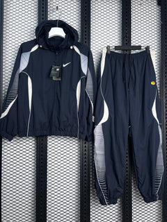 Hooded Windbreaker Tracksuit Set – Inspired by Nike