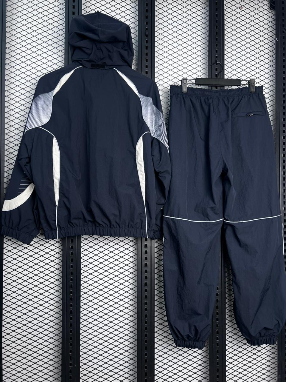 Hooded Windbreaker Tracksuit Set – Inspired by Nike