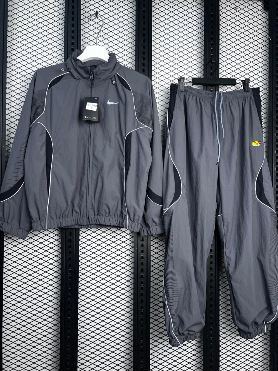 Hooded Windbreaker Tracksuit Set – Inspired by Nike