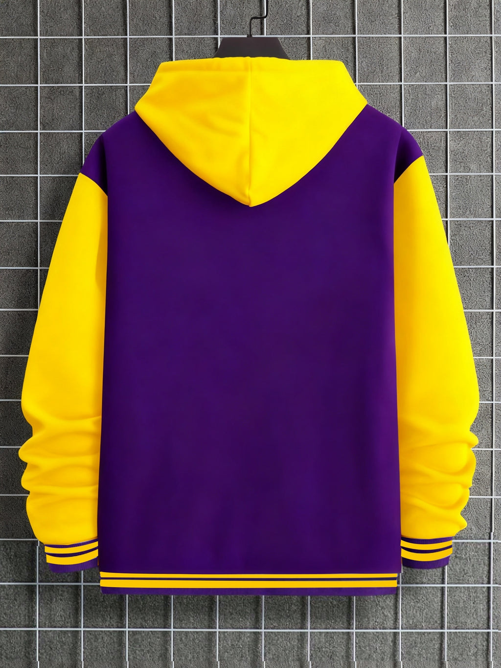 Men's Letter B Casual Street Multi-Pattern Jacket