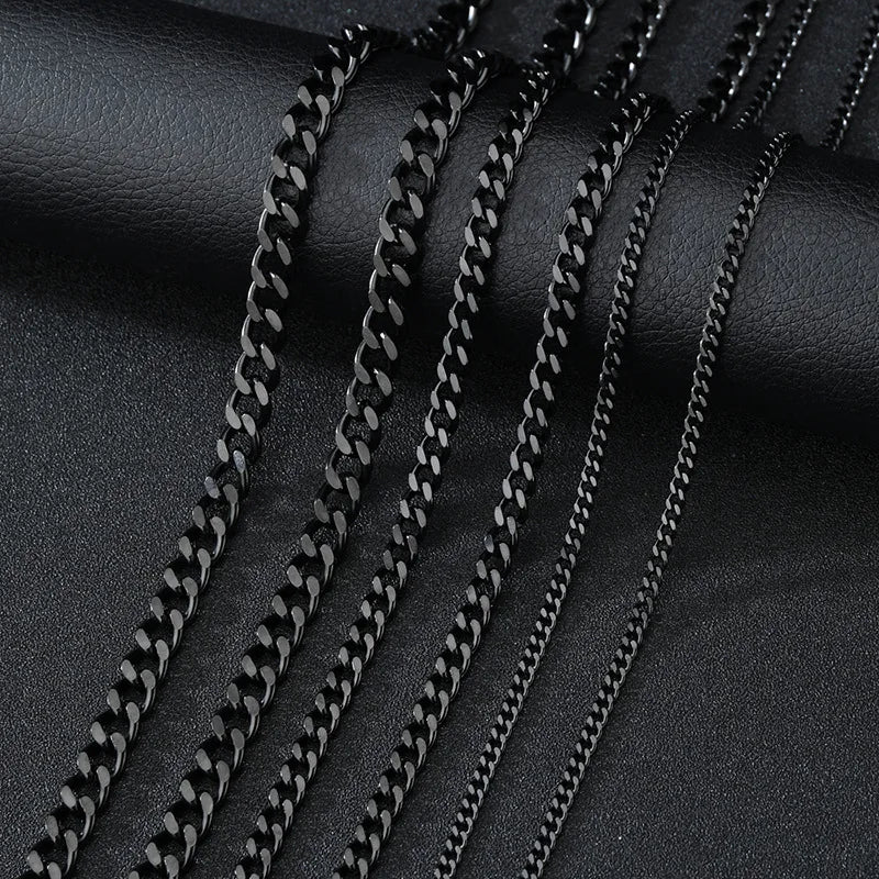 Men's Stainless Steel Cuban Chain Necklace