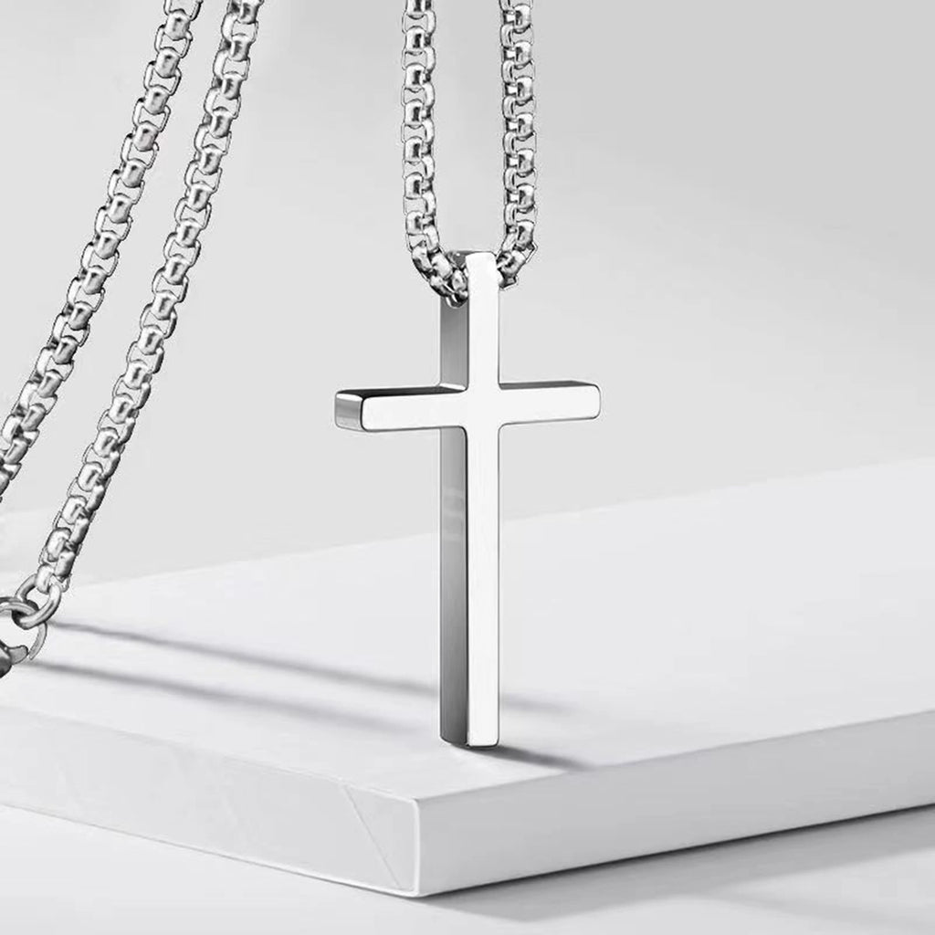Silver Cross Necklace