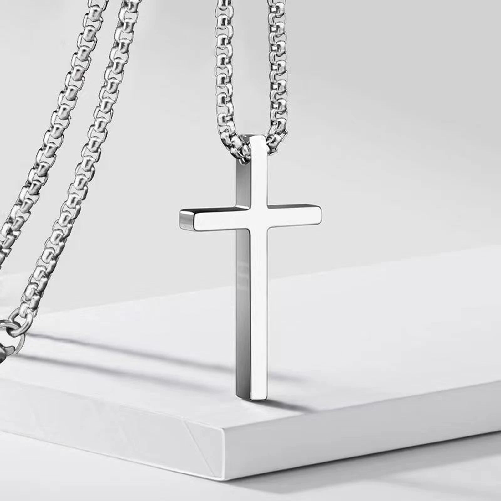 Silver Cross Necklace