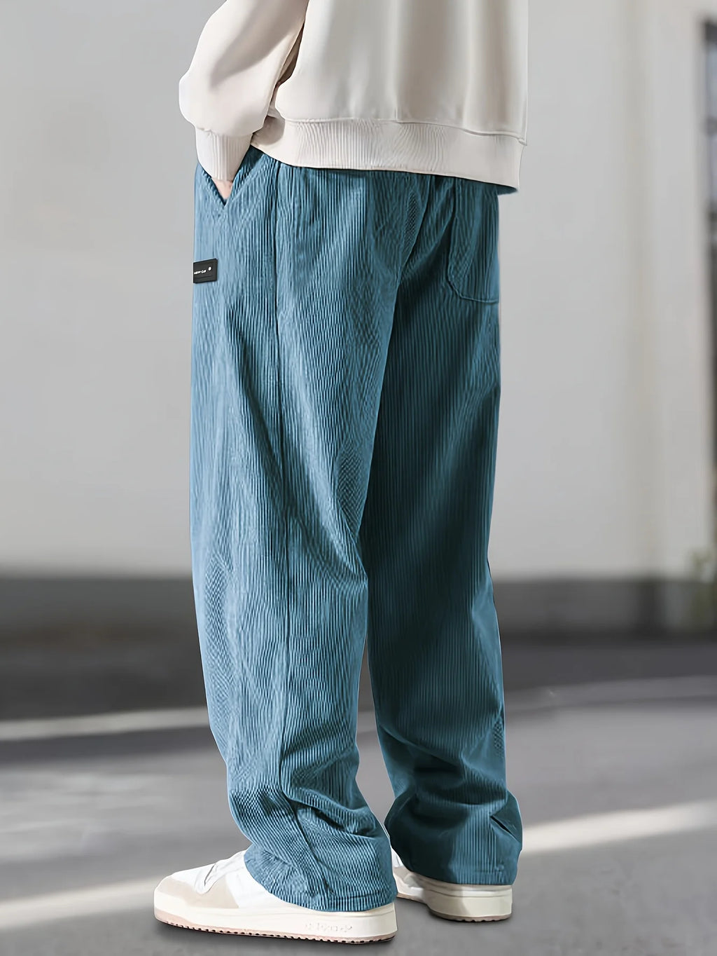 Men's Corduroy Straight Leg Pants