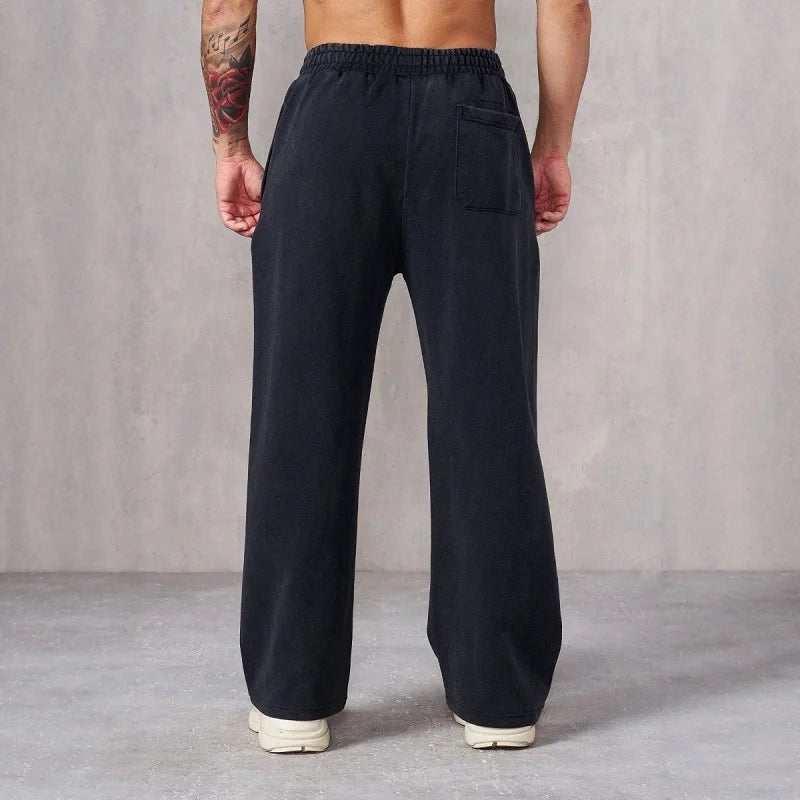 Men's Embroidered Athletic Joggers