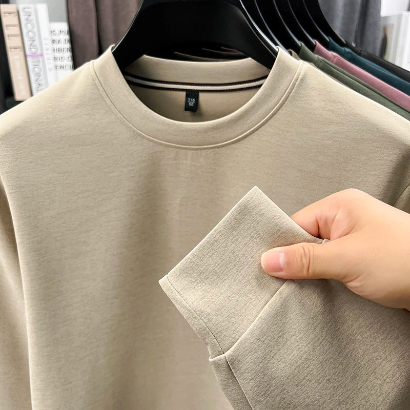 Men's Cotton Long Sleeve T-Shirt