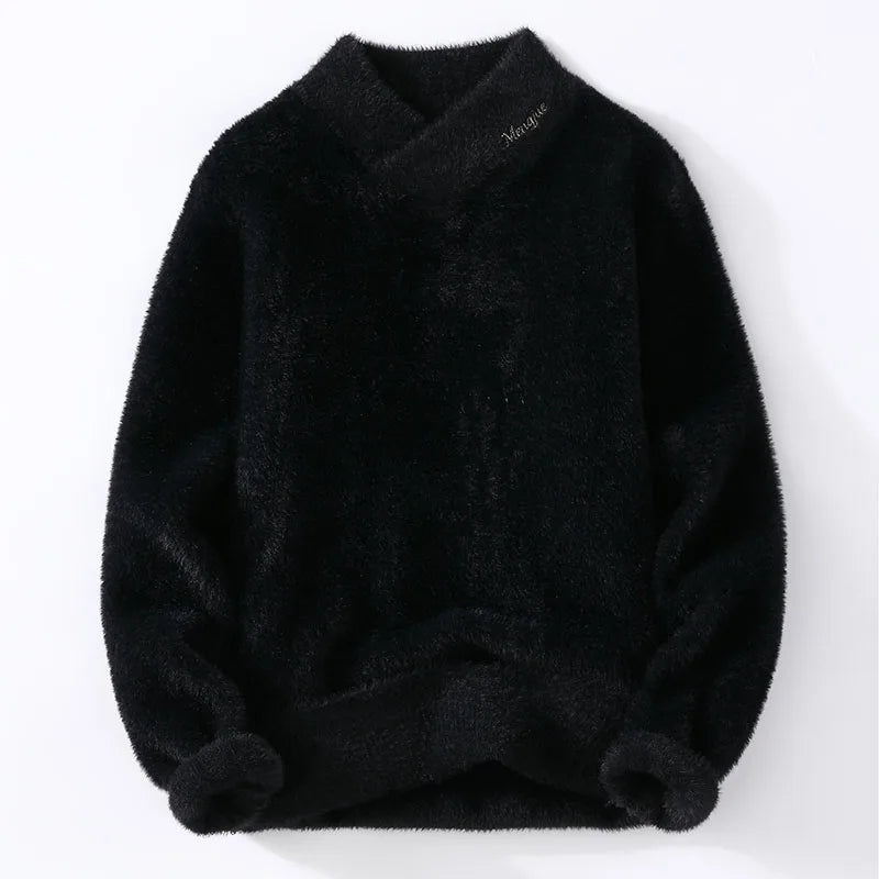 Men's V-Neck Wool Sweater