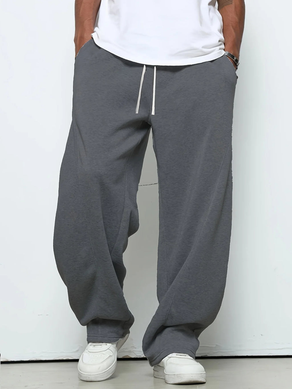 Men's heavy breathable sports jogging pants