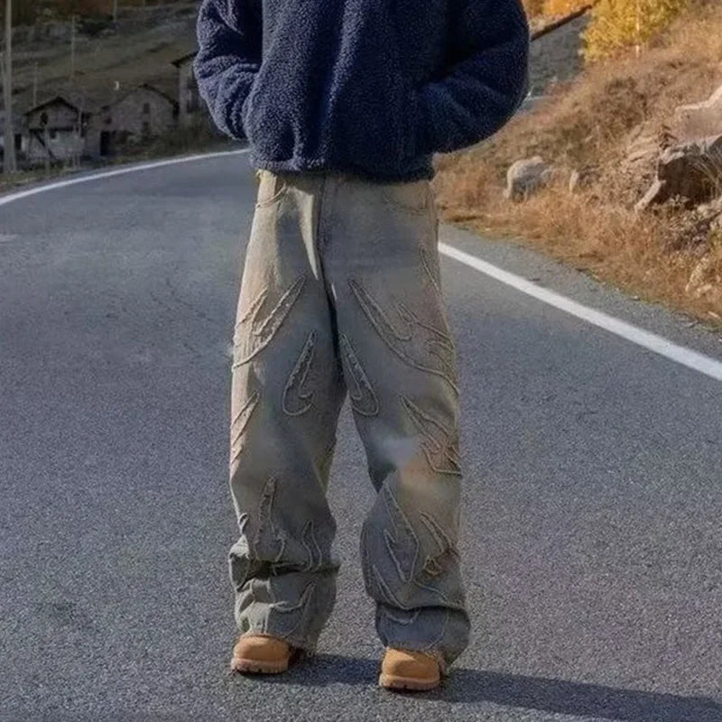 Men's Baggy Streetwear Jeans