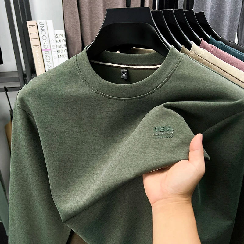 Men's Cotton Long Sleeve T-Shirt