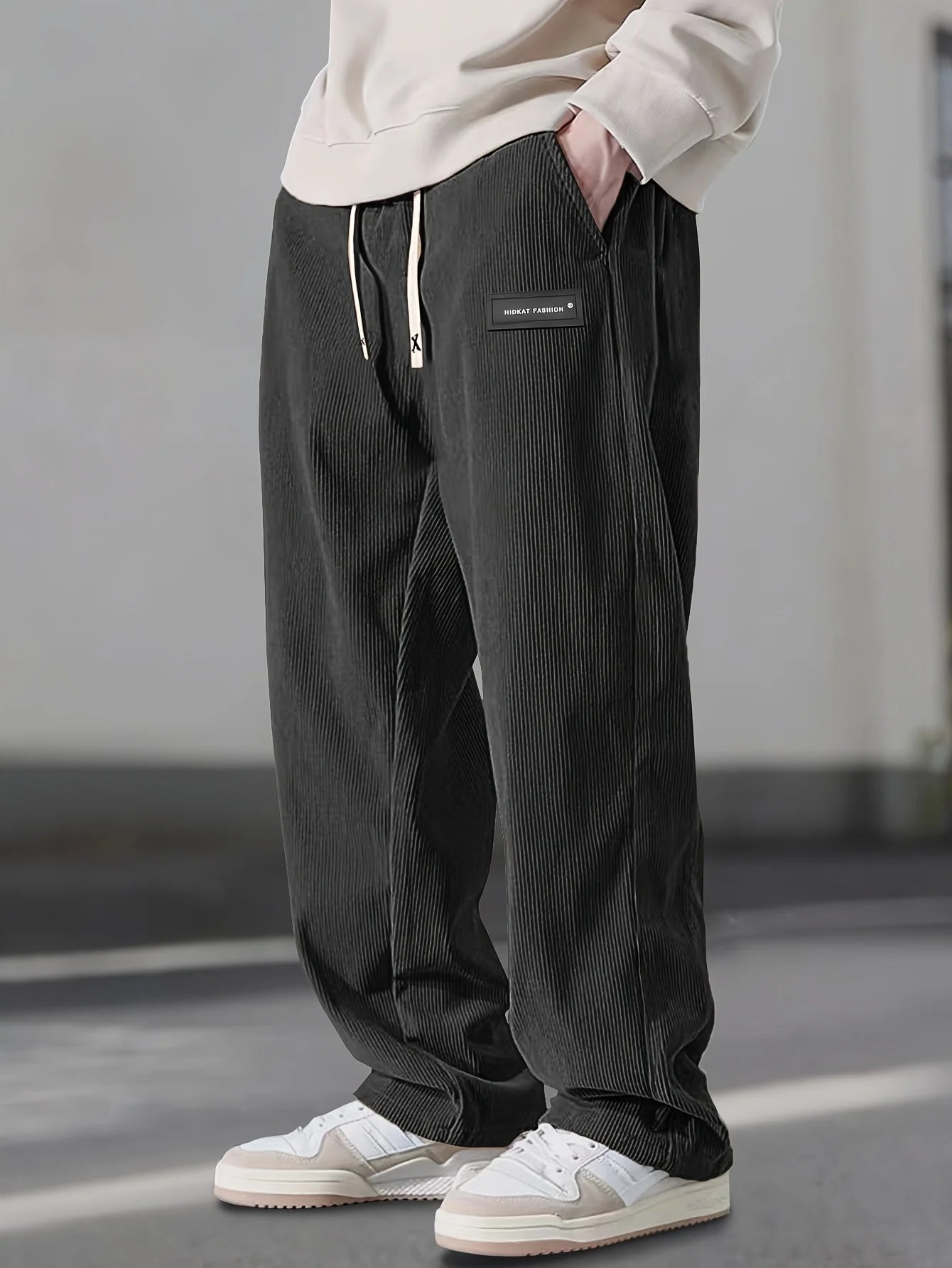 Men's Corduroy Straight Leg Pants