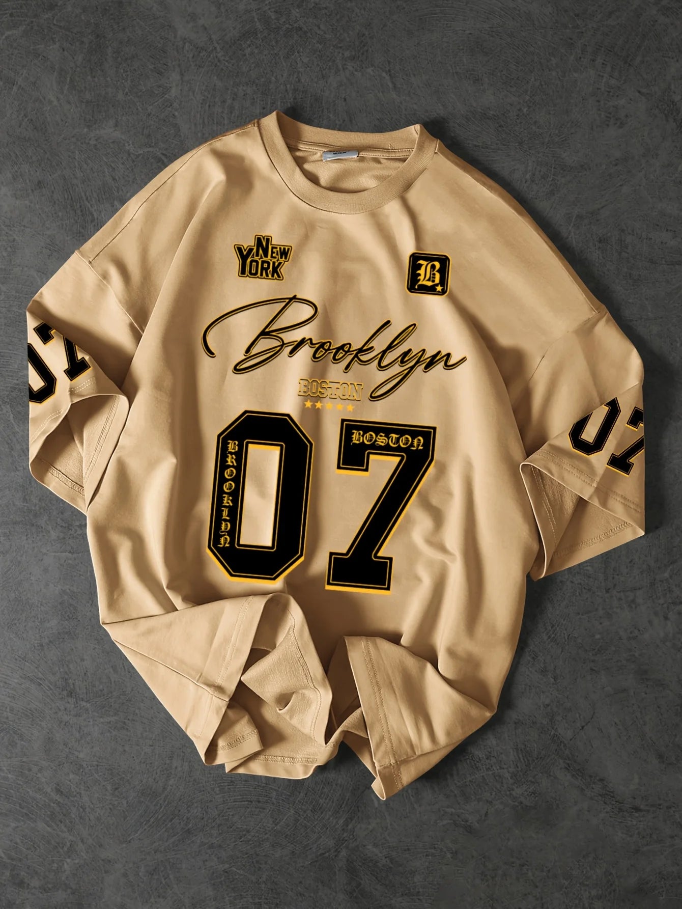 2025 Summer New Men's T-shirt casual sportswear