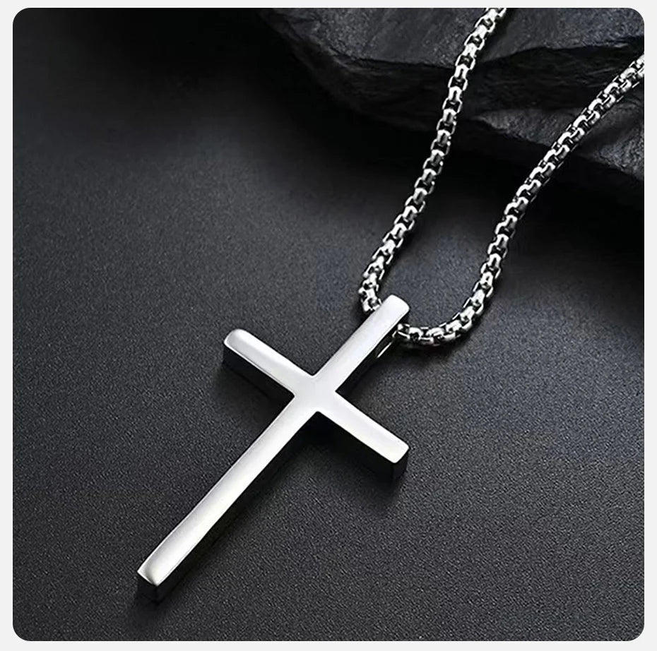 Silver Cross Necklace