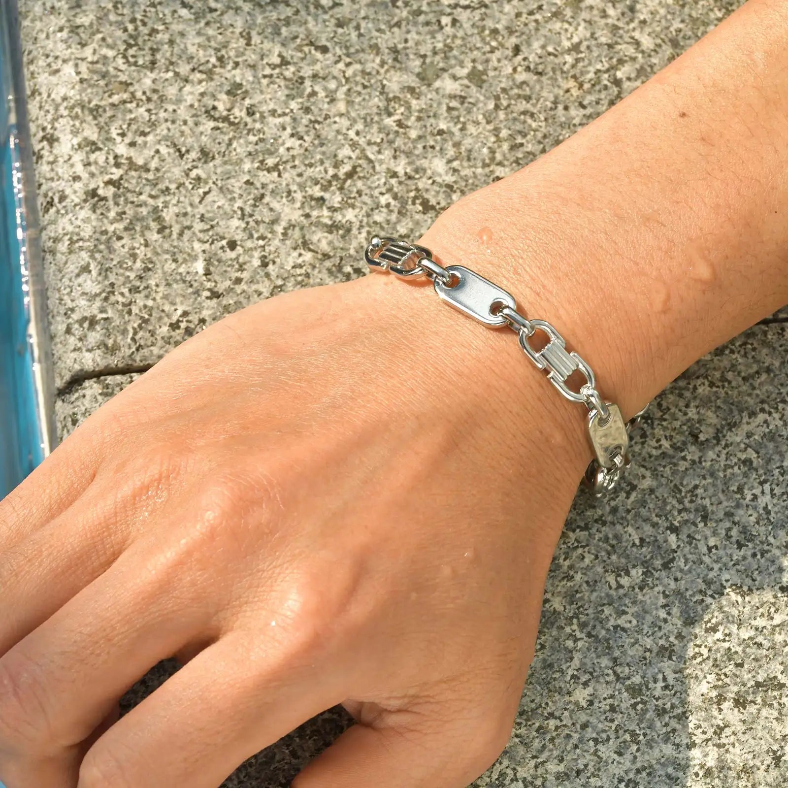 Men's Stainless Steel Chain Bracelet