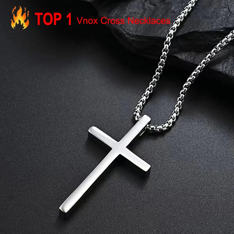 Silver Cross Necklace