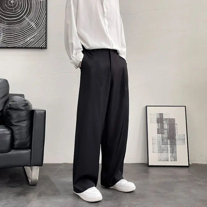 Men's Baggy Tailored Suit Pants