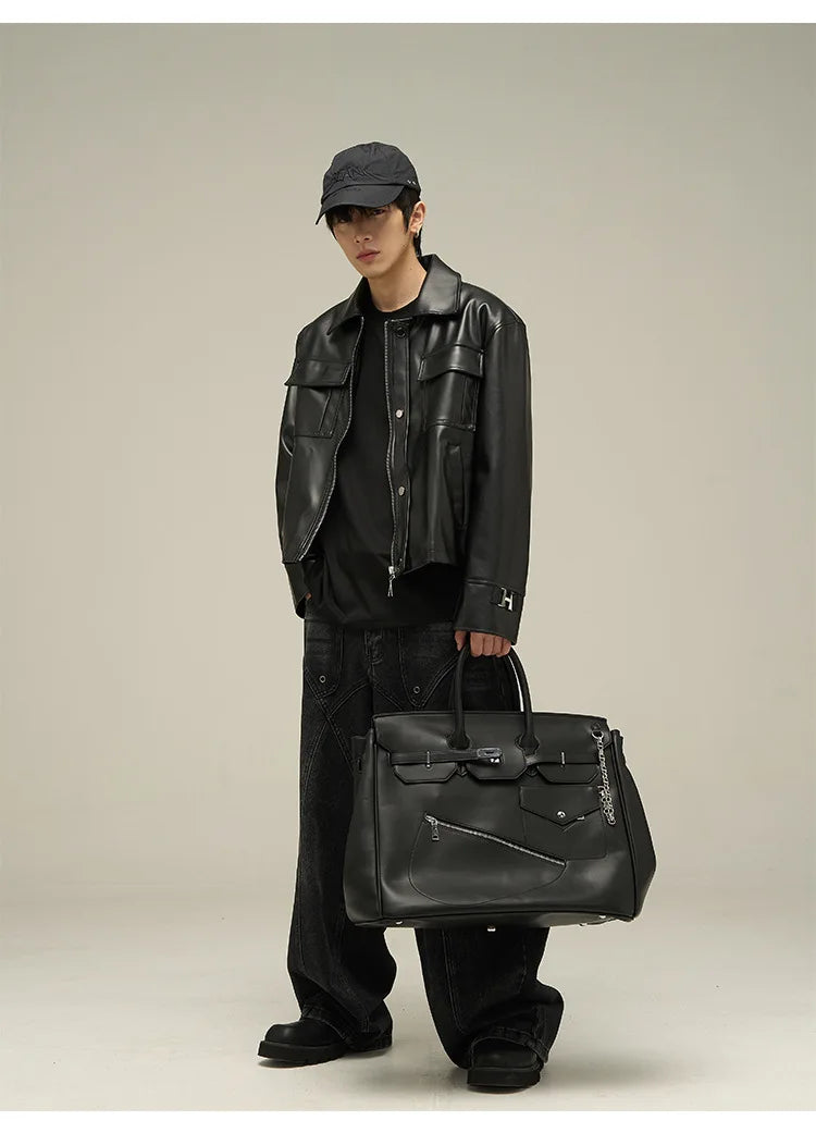 Men's Vintage Wide Leg Baggy Jeans