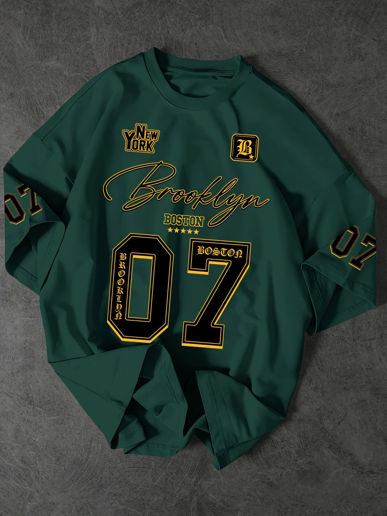 2025 Summer New Men's T-shirt casual sportswear