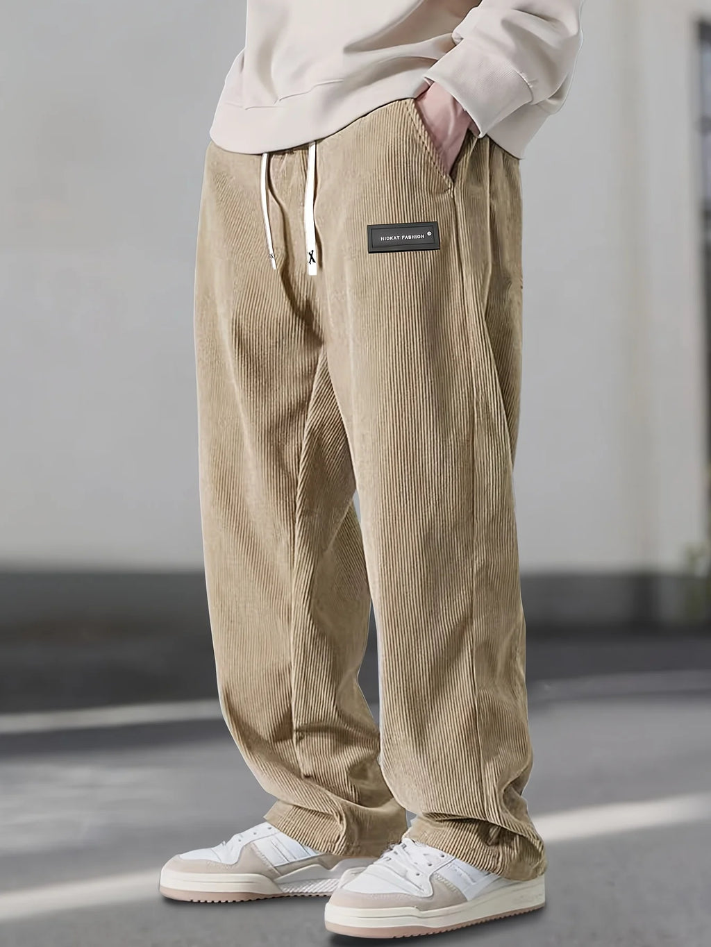 Men's Corduroy Straight Leg Pants