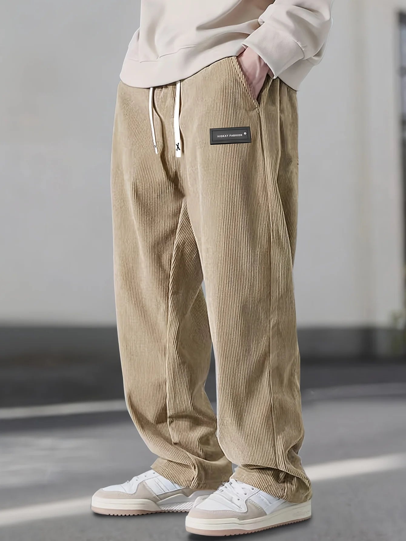 Men's Corduroy Straight Leg Pants