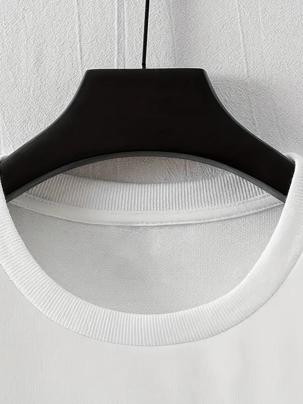 Men's Cotton Letter Print T-Shirt - Casual Oversized Fit