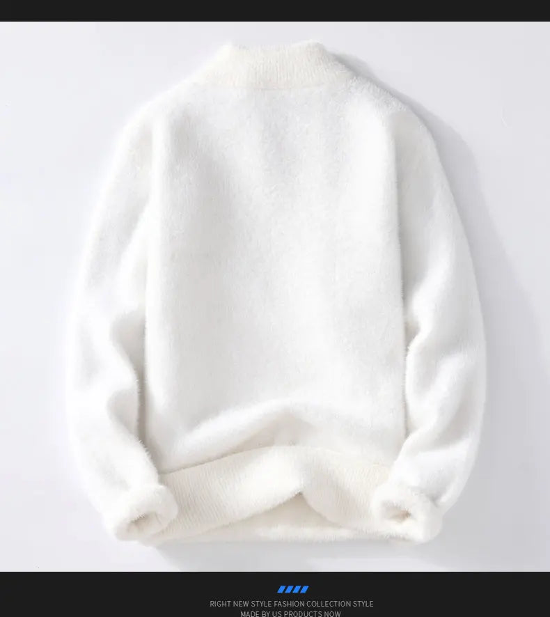 Men's V-Neck Wool Sweater