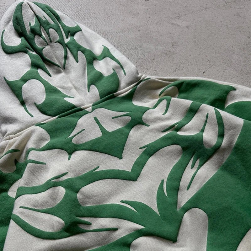 Men's Baggy Zipper Hoodie