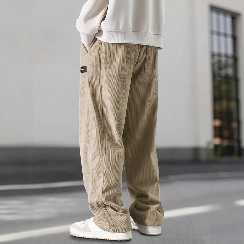 Men's Corduroy Straight Leg Pants
