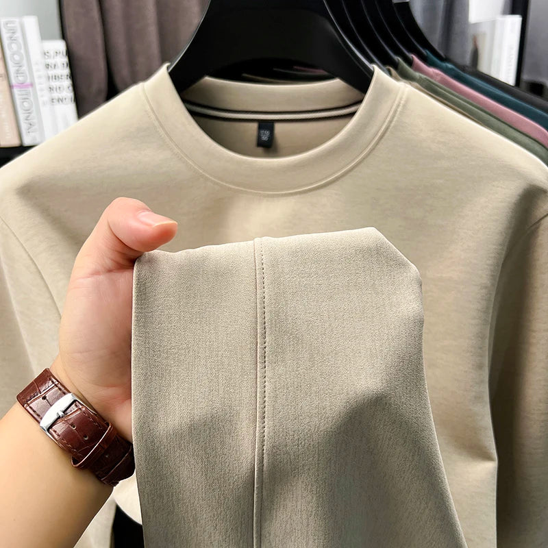 Men's Cotton Long Sleeve T-Shirt