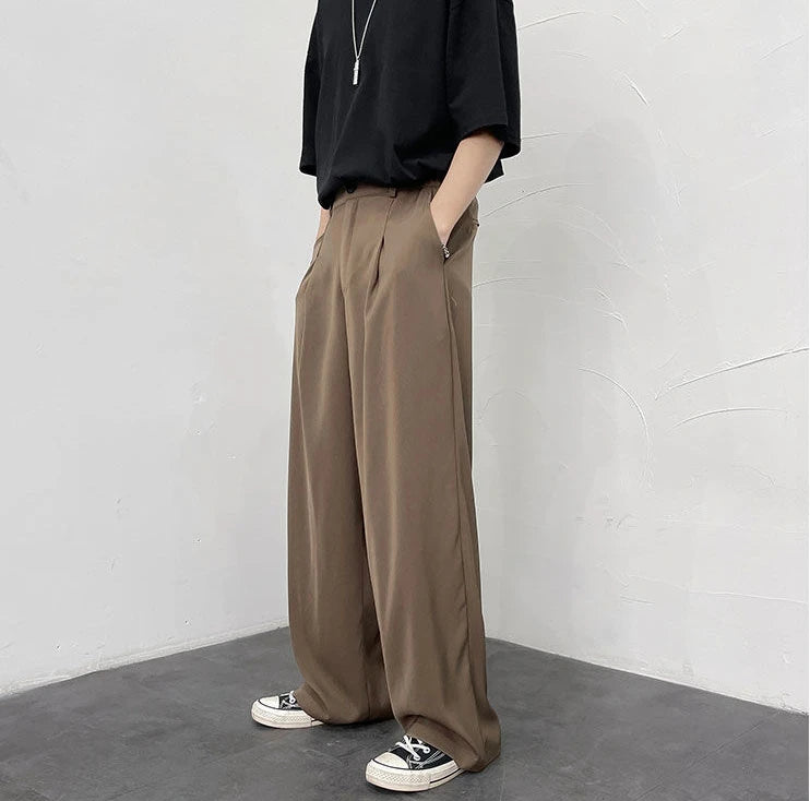 Men's Baggy Tailored Suit Pants