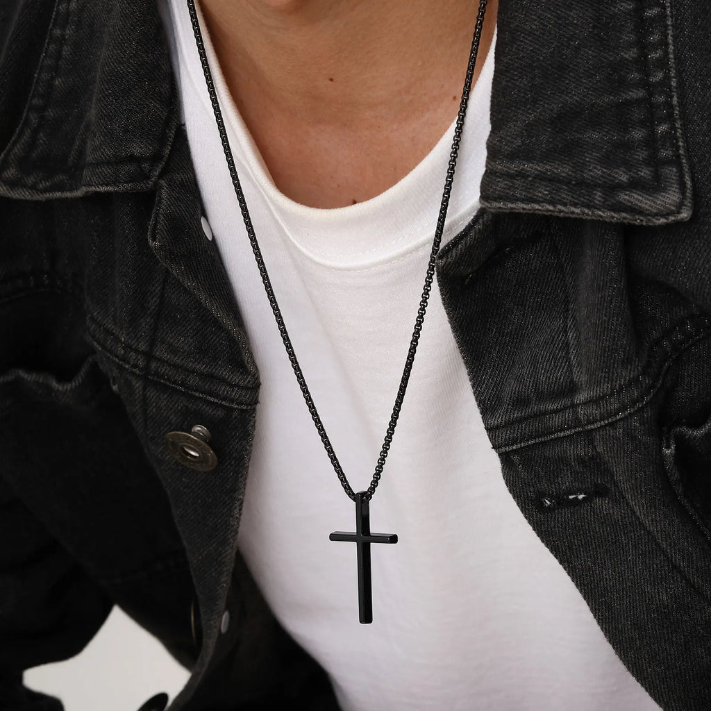 Silver Cross Necklace