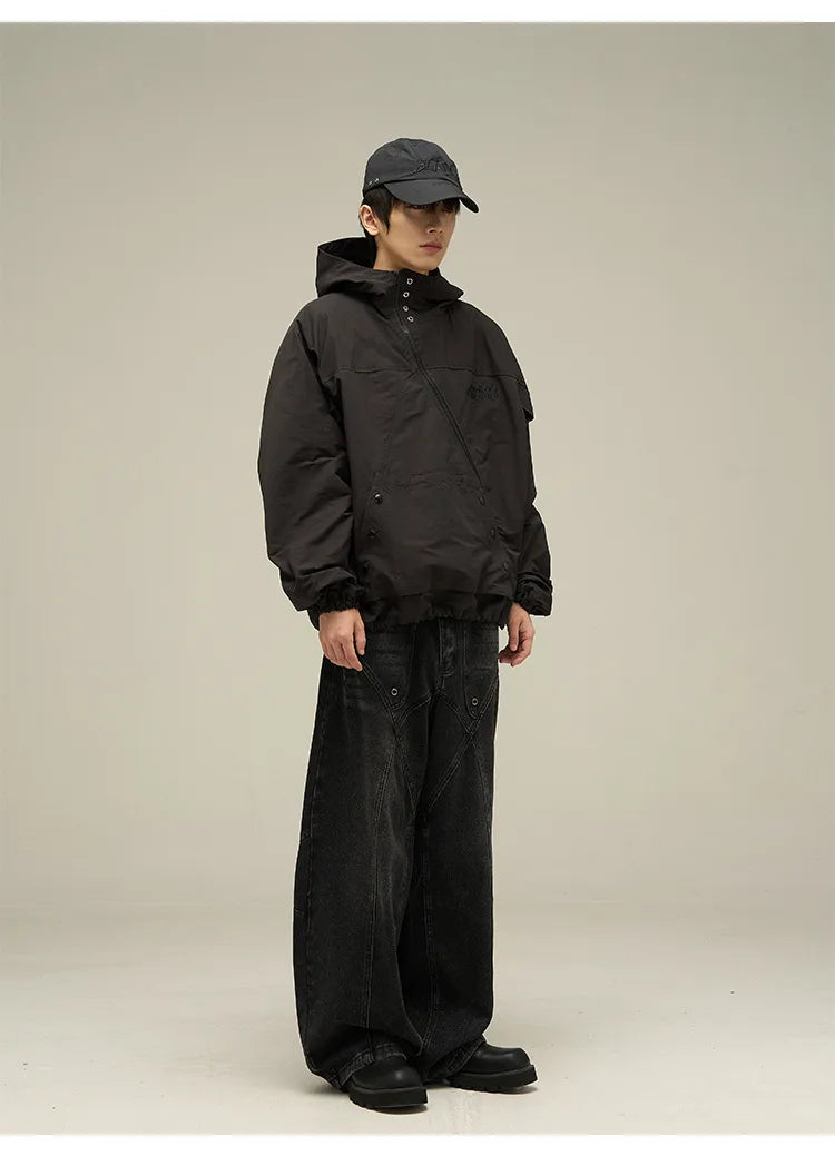 Men's Vintage Wide Leg Baggy Jeans