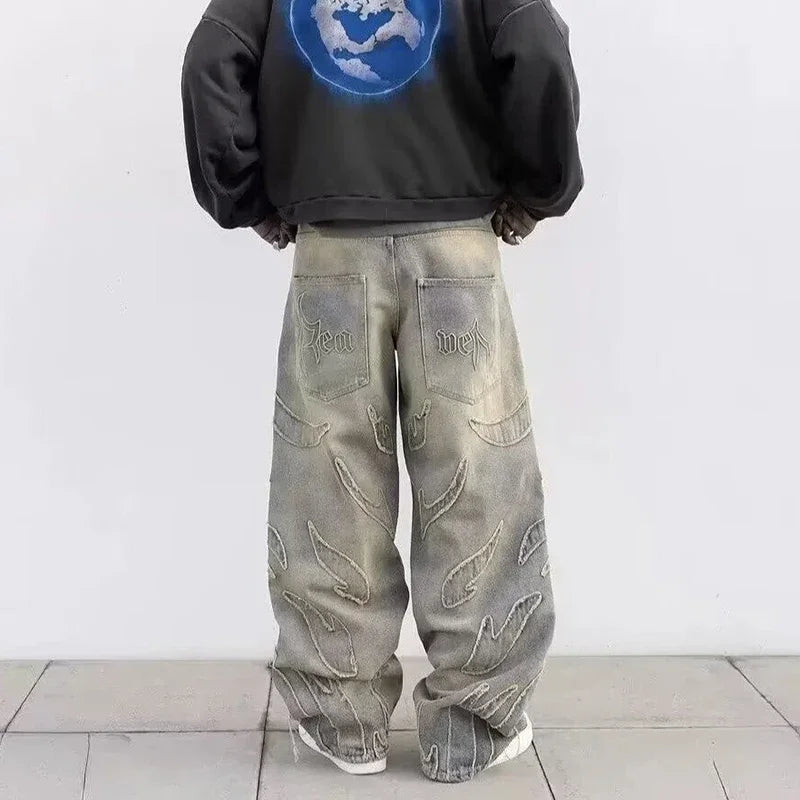 Men's Baggy Streetwear Jeans