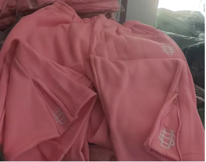 Retro Y2k Street Trendy Men and Women Hip Hop embroidery Casual Trousers