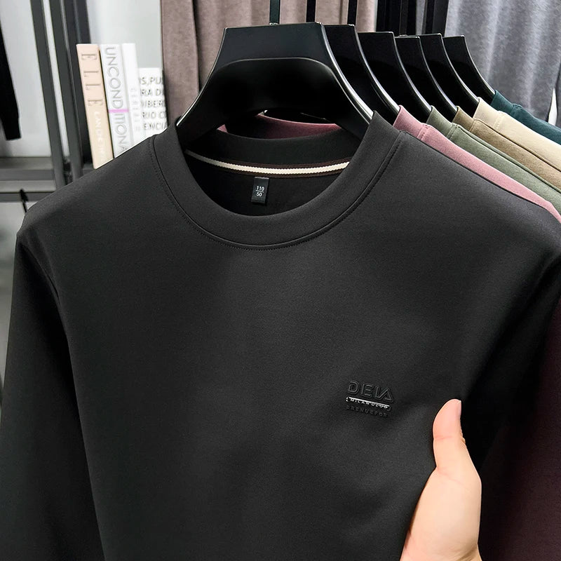 Men's Cotton Long Sleeve T-Shirt