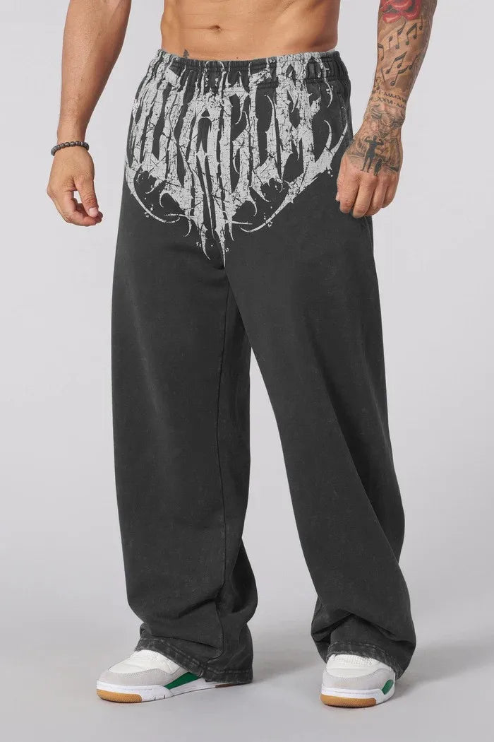 New men's sports pants, jogging exercise