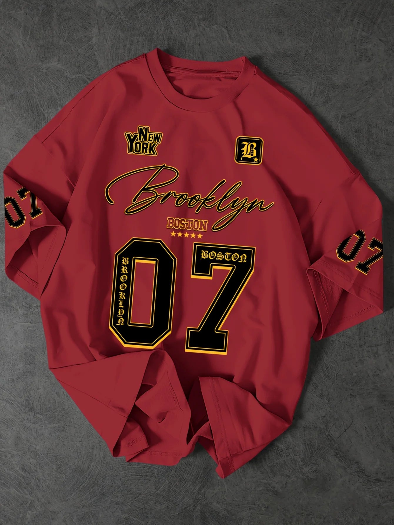 2025 Summer New Men's T-shirt casual sportswear