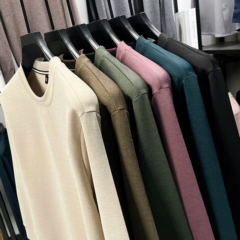 Men's Cotton Long Sleeve T-Shirt