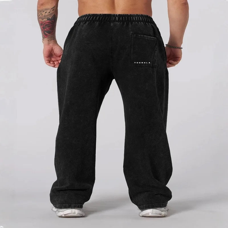 New men's sports pants, jogging exercise
