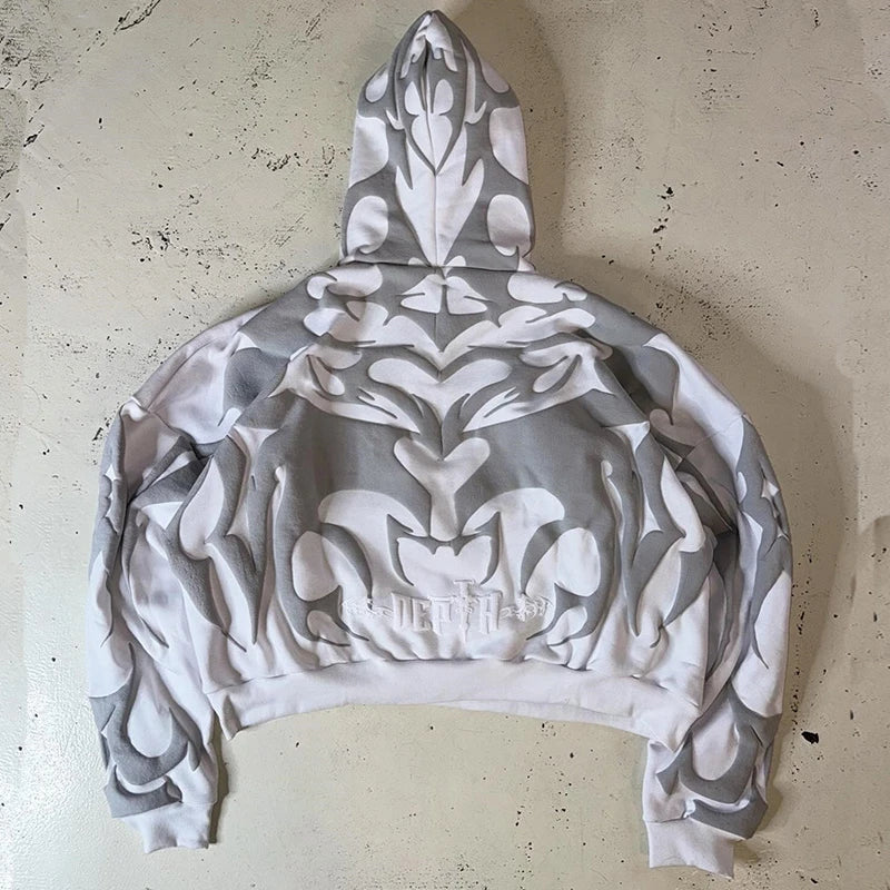 Men's Baggy Zipper Hoodie