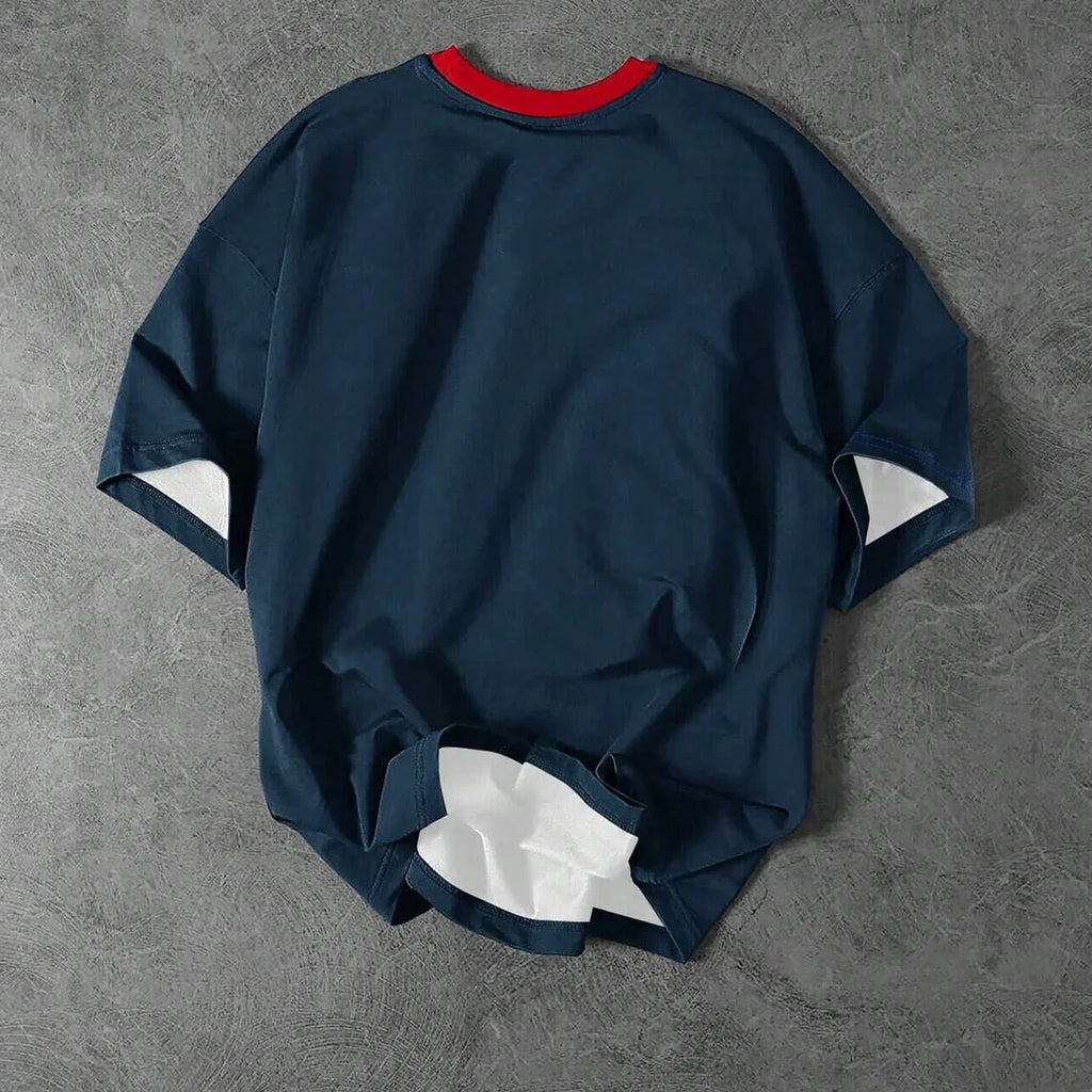 Letter Print Sports Tee