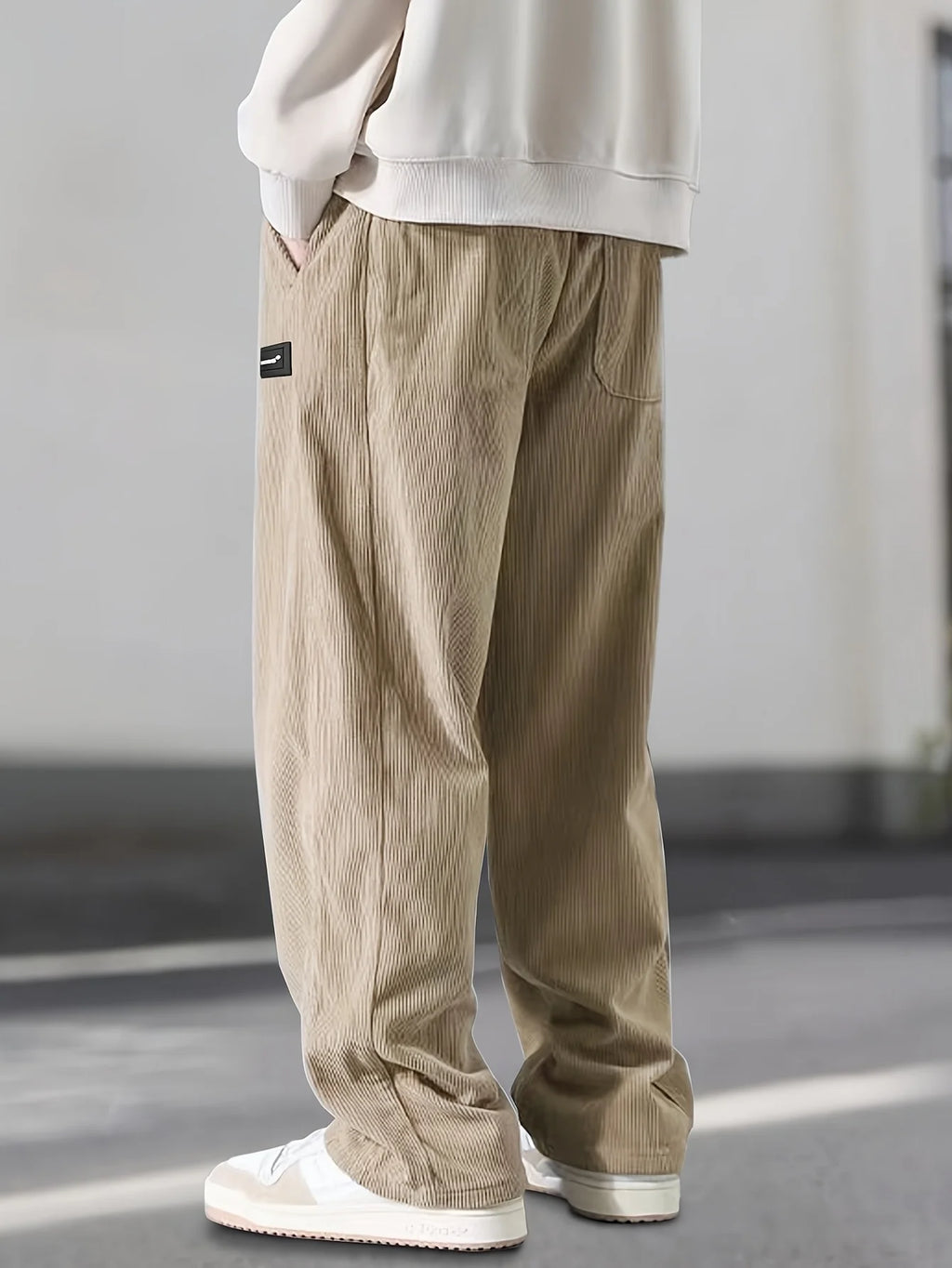 Men's Corduroy Straight Leg Pants