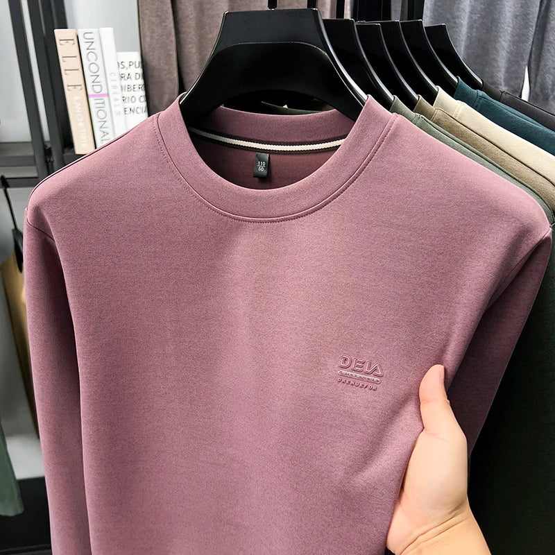 Men's Cotton Long Sleeve T-Shirt