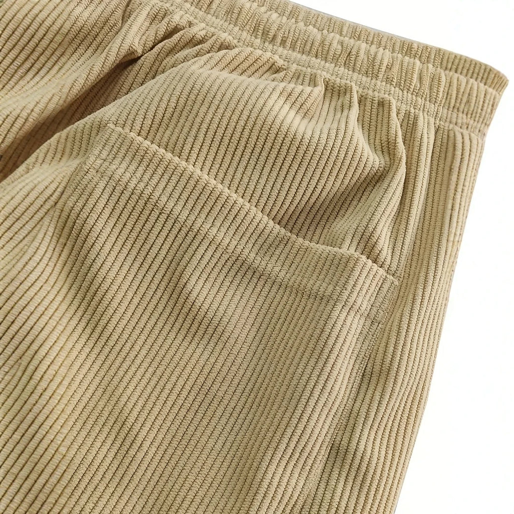 Men's Corduroy Straight Leg Pants
